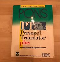 Englisch & Deutsch: PONS Personal Translator plus (D/E und E/D) Bayern - Kirchseeon Vorschau