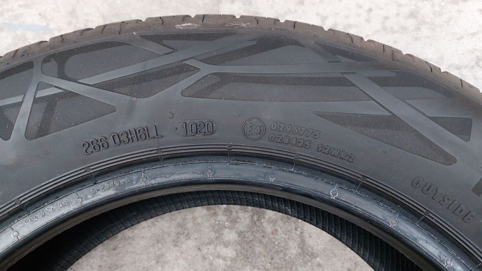 4 gebrauchte Continental Sommerreifen ecocontact 6  185/65 R 15 H in Bergisch Gladbach