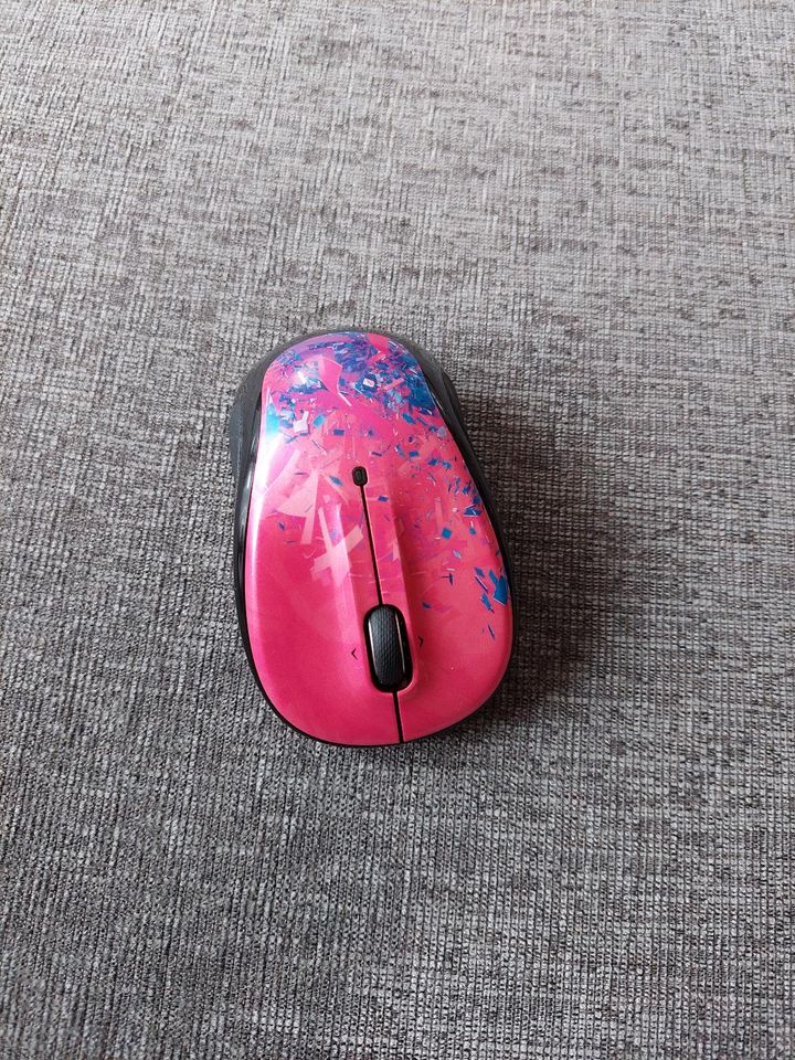 Logitech kabellose Maus M325 Farbe pink in Mantel