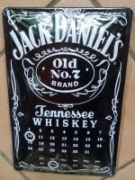 Jack Daniel’s Metallschild Kalender " Fehldruck " Deko / Retro Niedersachsen - Stelle Vorschau