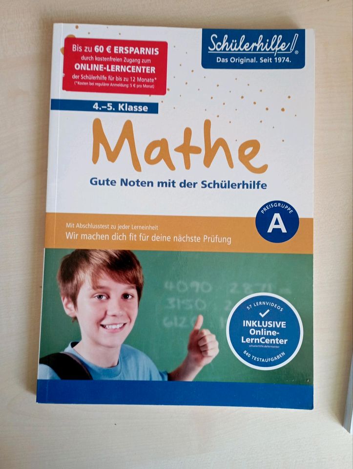 Übungshefte Deutsch, Mathe, Englisch Klasse 4-6 in Zwickau