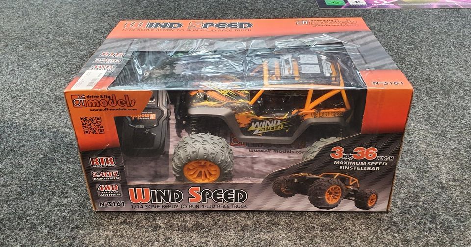 dfmodels Wind Speed Truck 1:14 - 4WD RT - Modelauto / Rennauto PC in Papenburg