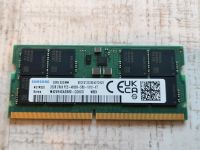 32GB 1x32 Samsung SO-DIMM DDR5 4800MHZ Notebookspeicher neuwertig Kreis Pinneberg - Schenefeld Vorschau