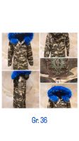 Mr&mrs furs echt Pelz Kragen Jacke Camouflage winterjacke blau 36 Baden-Württemberg - Fellbach Vorschau