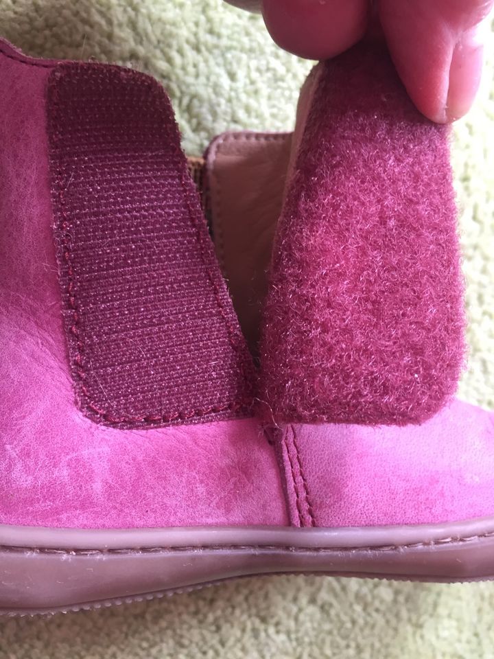 ❤️ Süßer Däumling Frühjahrs- und Herbst-Stiefel in pink Größe 22 in Emmerthal