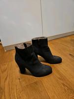 Damen Stiefeletten mit Absatz, Grau,Leder, Gr. 38, 5th Avenue Niedersachsen - Burgdorf Vorschau