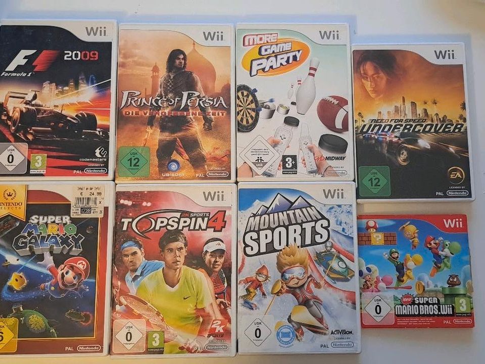 Wii mit viel Zubehör in Gräfenhainichen