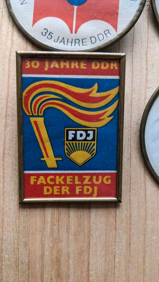 DDR Fackelzug 30 35 Jahre Nationales Jugendfestival in Olbersdorf