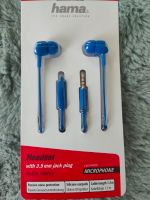 Headset, blau, mit 3,5 mm Klinkenstecker, NEU! Bayern - Mainaschaff Vorschau