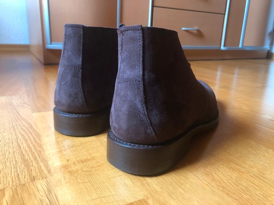 *NEU* Chukka Boots, Wildleder, braun, Goodyear Welt, 46, NP 210€ in Wennigsen