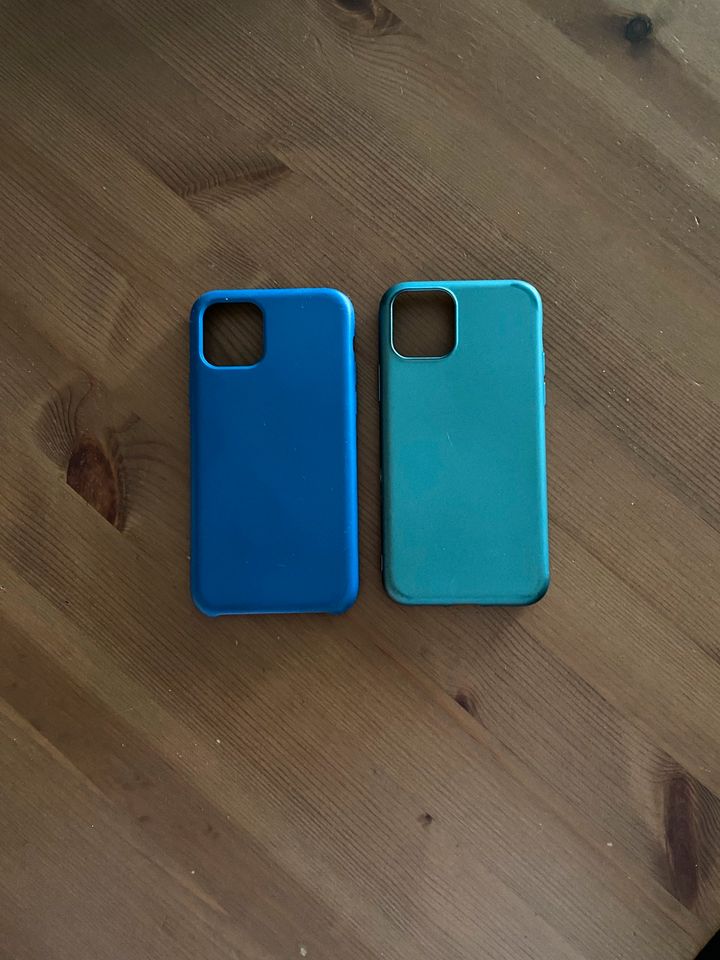 iPhone 11 Pro Hülle Case Bumper blau und grün in Garbsen