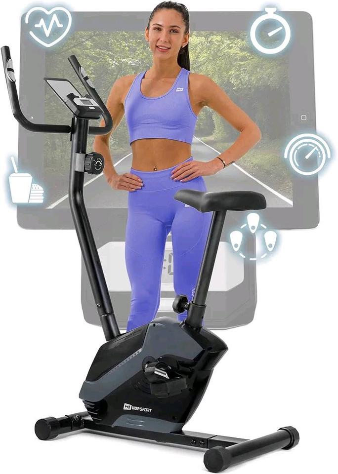 Hob Sport Heimtrainer Fahrrad mit Pulssensoren, Tablethalterung in Pappenheim