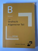 Strafrecht Allgemeiner Teil Krüger Alpmann Schmidt 5. Auflage Baden-Württemberg - Widdern Vorschau