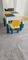 Kindertisch mit Stauraum und zwei Stühlen und legobrett⁹ Bayern - Augsburg Vorschau