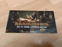 Rammstein Tourticket 2009 Leipzig - Meusdorf Vorschau