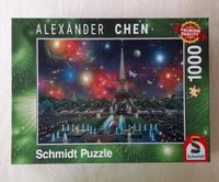 Schmidt-Puzzle 1000 "Feuerwerk am Eiffelturm" Dresden - Johannstadt Vorschau