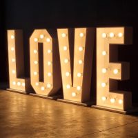 XXL Love Leuchtbuchstaben Verleih Hochzeitsverleih Hochzeit Niedersachsen - Goslar Vorschau