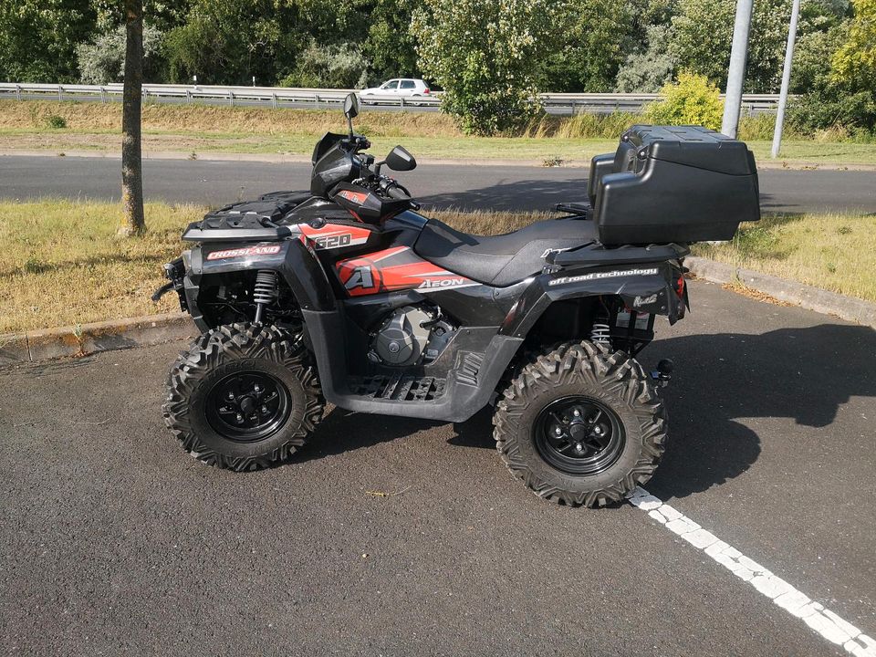 ATV / QUAD AEON CROSSLAND 620, 400KM NEUWERTIG TÜV NEU in Mühlhausen