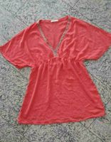 Bluse Gr. S/M Tunika Boho orange Pailetten Baden-Württemberg - Sinsheim Vorschau