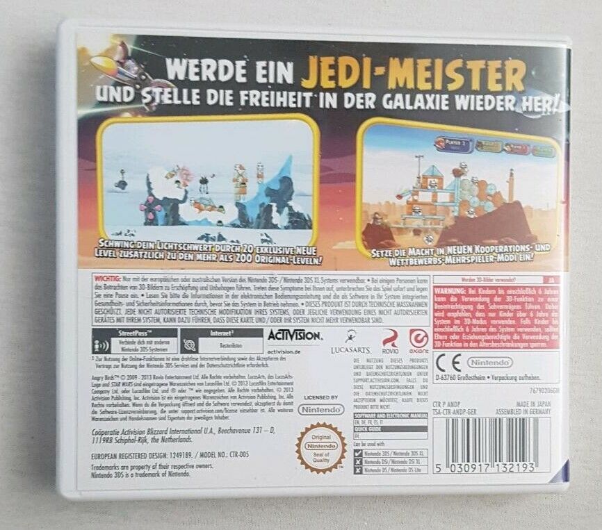 Nintendo 3 DS Angry Birds Star Wars in Leverkusen