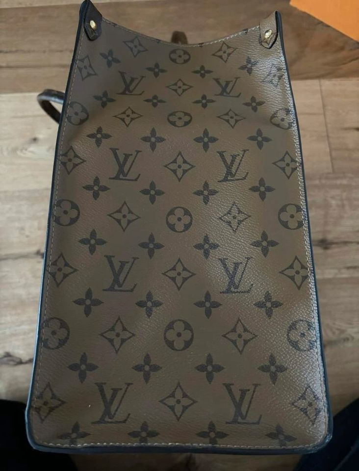 Louis Vuitton Onthego GM Reverse Tasche Frauen zertifiziert in Landshut