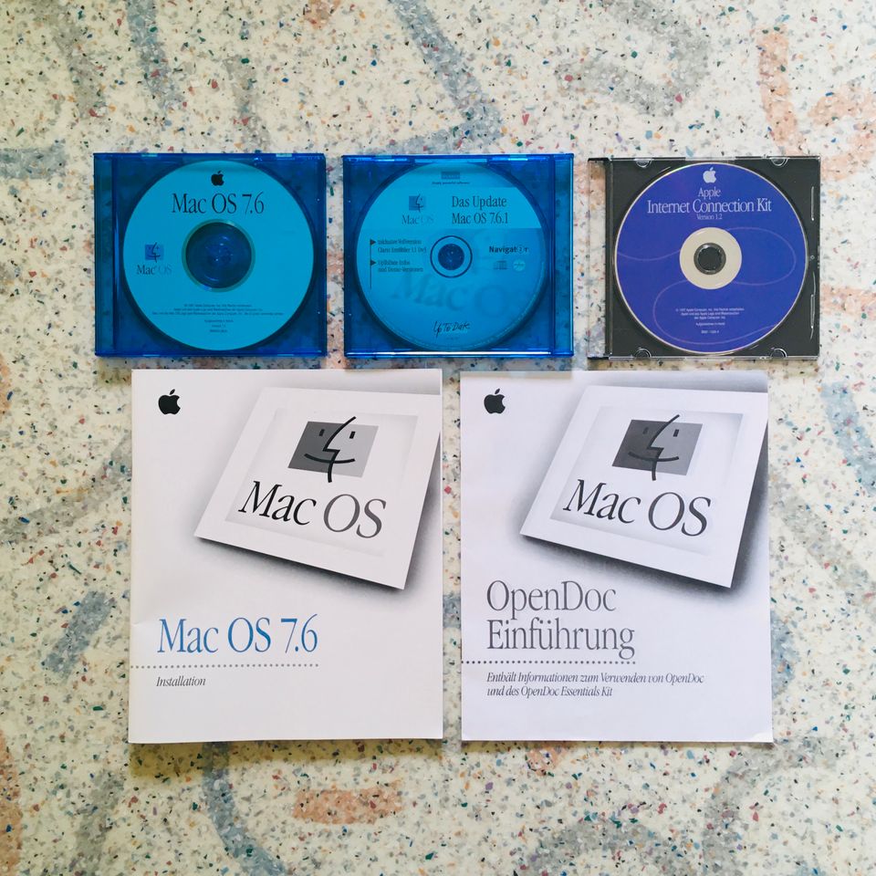 Apple Macintosh Mac OS 7.6 Update 7.6.1 Installations CD-R BOX in Harsum