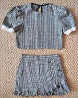 Neu Zara blau Tweed Set Größe M Berlin - Lichterfelde Vorschau