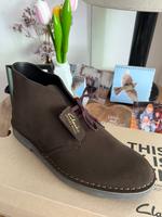 Clarks Desert Boots 2 45 UK 10.5 US 11 dunkelbraun Velours Aachen - Aachen-Mitte Vorschau