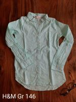 Bluse H&M Gr 146, Farbe mint Nordrhein-Westfalen - Lemgo Vorschau