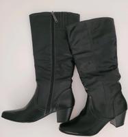 Stiefel, Leder, S. Oliver, schwarz, Damen, Gr. 40 Niedersachsen - Osnabrück Vorschau