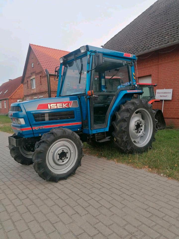 Iseki TA607F mit Kabine 60Ps Traktor Schlepper Kleintraktor in Rossow
