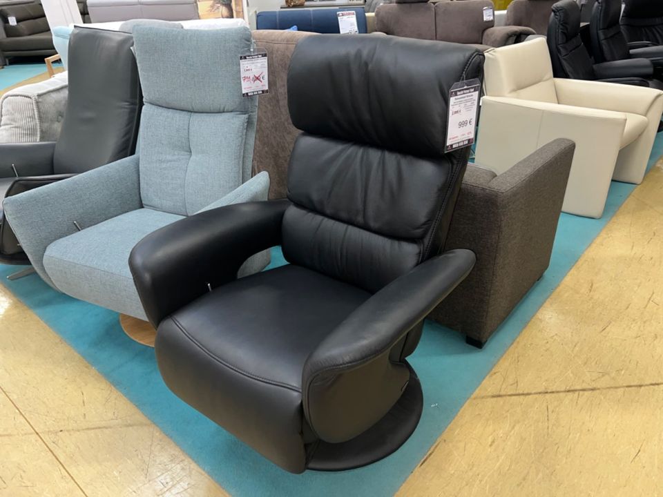 Relaxsessel Himolla schwarz / Sessel statt 2.699€ in Zeitz