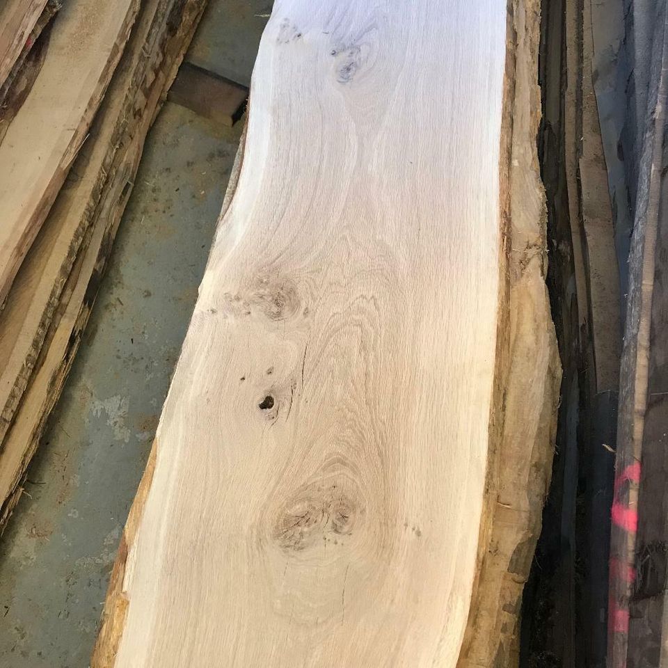 Eiche Asteiche Wild 40mm Holz Stamm Bohlen Brett Naturholz in Nittendorf 