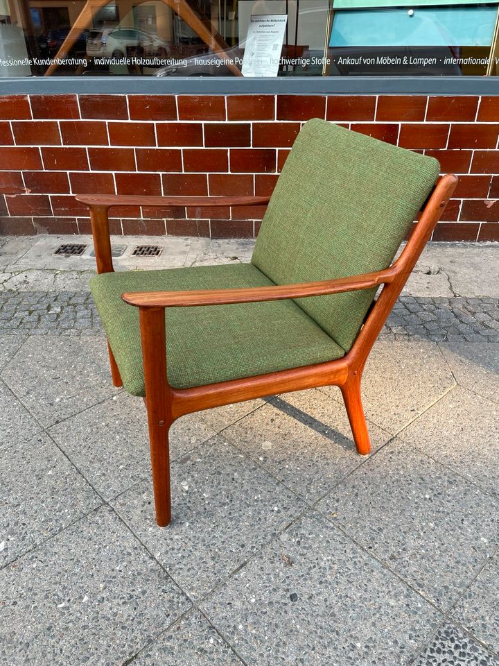 ◤ Ole Wanscher Lounge Chair pj 112 Dänisch Design Danish Teakholz Teak Vintage Stuhl 50er 60er 70er Cado France son mid Century Retro Holz massiv in Berlin