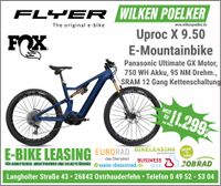 E-Bike Flyer Uproc X 9.50 750 WH Panasonic Ultimate GX FOX Niedersachsen - Ostrhauderfehn Vorschau