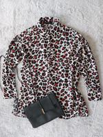 Leichte Bluse Gr. L ZARA Blusenhemd animal print grau-rot-schwarz Niedersachsen - Goslar Vorschau