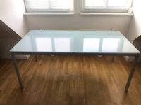 Ess-/Schreibtisch 180x90cm Alu/Glas (sandbestrahlt) Altona - Hamburg Ottensen Vorschau