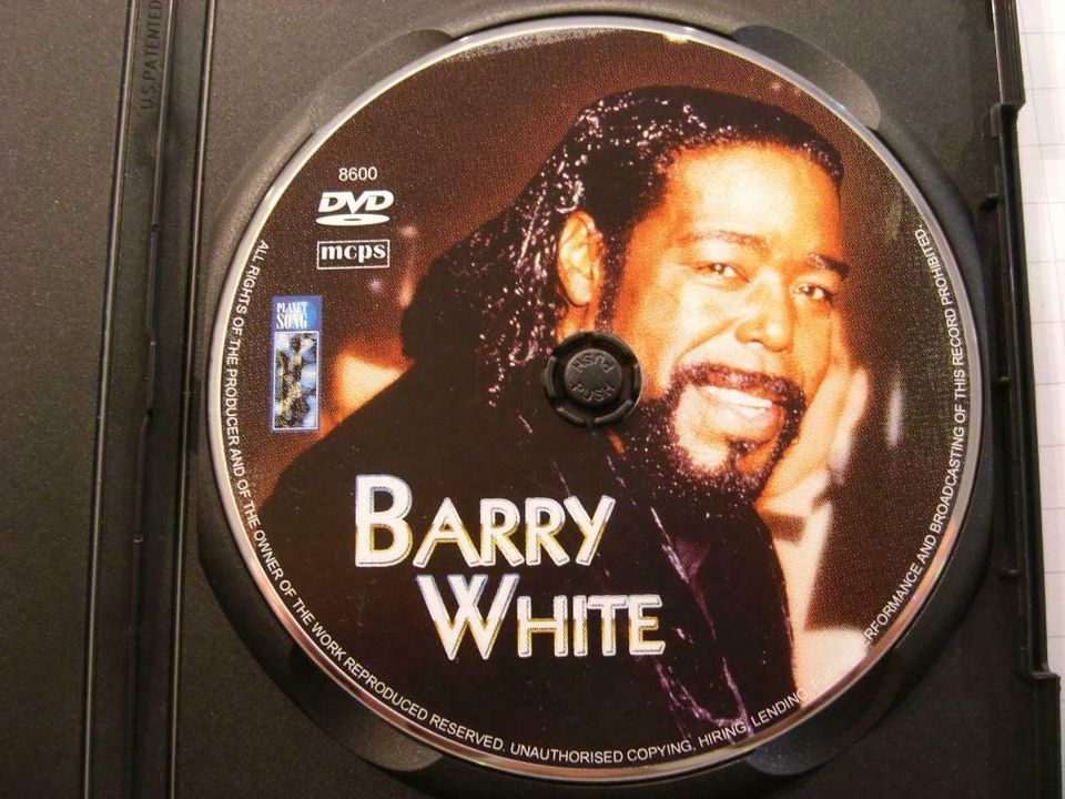 BARRY WHITE DVD in Stelle