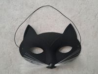 Karneval KATZENMASKE Erwachsene KATZEN MASKE schwarz NEU ! Nordrhein-Westfalen - Mettingen Vorschau