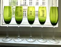 Schöne Sektgläser, grün, retro, Gläser Berlin - Neukölln Vorschau