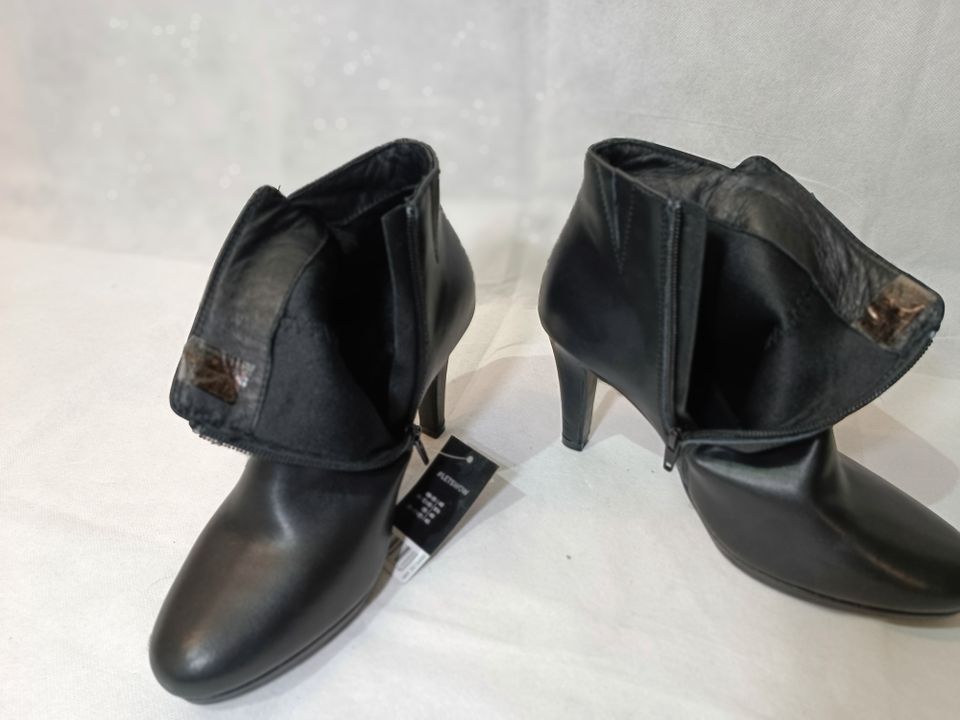 Heidi Klum Esmara ECHTLEDER Stiefel Stiefeletten Boots Gr 40 in Piding