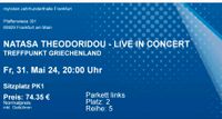 Natasa Theodoridou - 2 Tickets Frankfurt 31.05.2024 Hessen - Marburg Vorschau