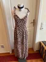 H&M Maxi Kleid Schlitz 42 blumen vintage boho blogger gothic Baden-Württemberg - Mainhardt Vorschau