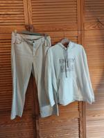 Liberty Culottejeans 7/8 Gr. 42 mit Hoodie Gr. XXL Sachsen-Anhalt - Stendal Vorschau