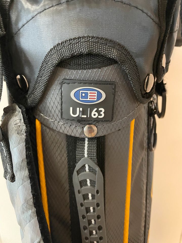 US Kids Golfbag Gelb Schwarz Größe UL 63 in Ludwigsburg