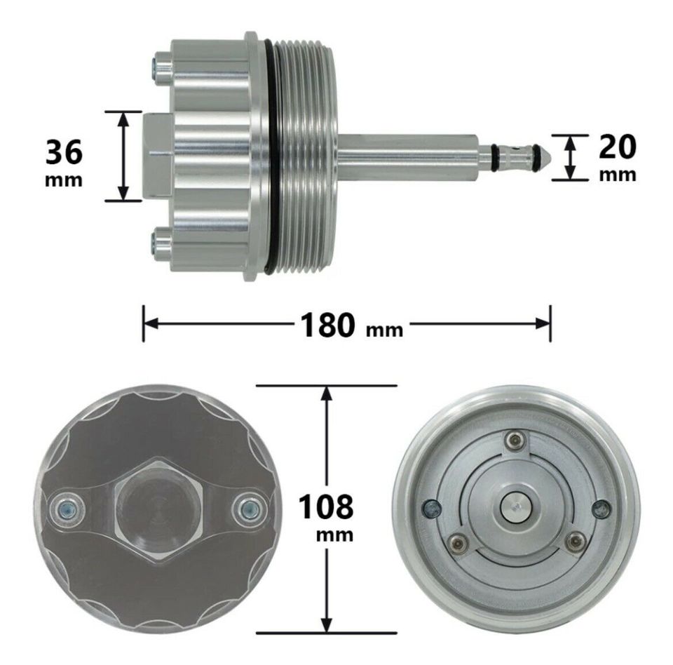 Ölfilterdeckel Adapter bmw e36 e46 e39 M52 M52tu M54 in Geislingen