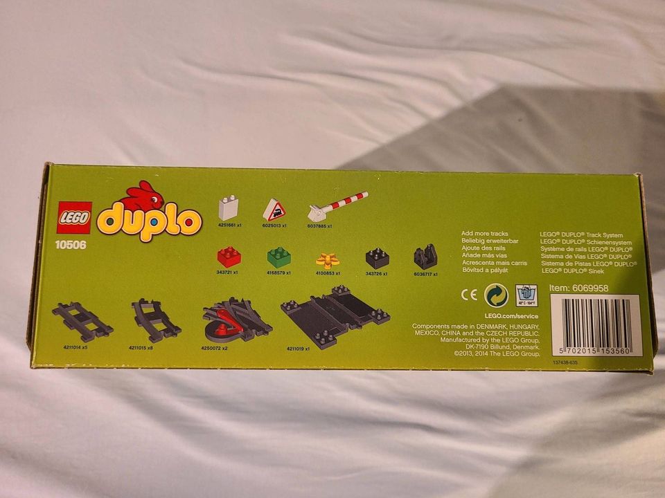 Lego / Duplo 10506 Eisenbahn Zubehör Set inkl. Karton in Nürnberg (Mittelfr)