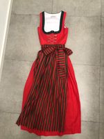 *Outlet*SALE*rotes langes Leinendirndl, Dirndl, UVP 180€ Bayern - Oberschweinbach Vorschau