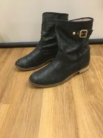 Esprit Damen Leder Boots Stiefel Stiefeletten schwarz Gr. 38 Dortmund - Brünninghausen Vorschau