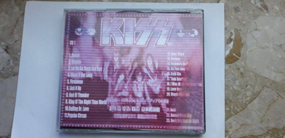 KISS- DVD(rs)- 1988-Japan- Paul StanleyTour 1989/2003 Japan in Bedburg-Hau